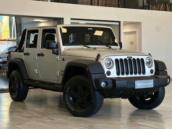 JEEP WRANGLER 3.6 UNLIMITED SPORT 4X4 V6 GASOLINA 4P AUTOMÁTICO